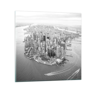 Impression sur verre - Image sur verre - Comment ne pas aimer ? - 30x30 cm