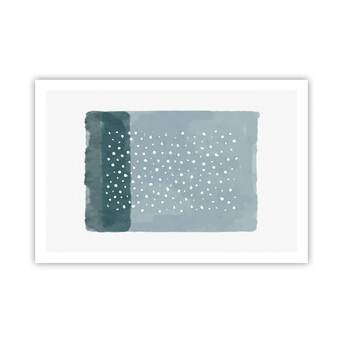 Affiche - Poster - Évolution de bleus - 91x61 cm