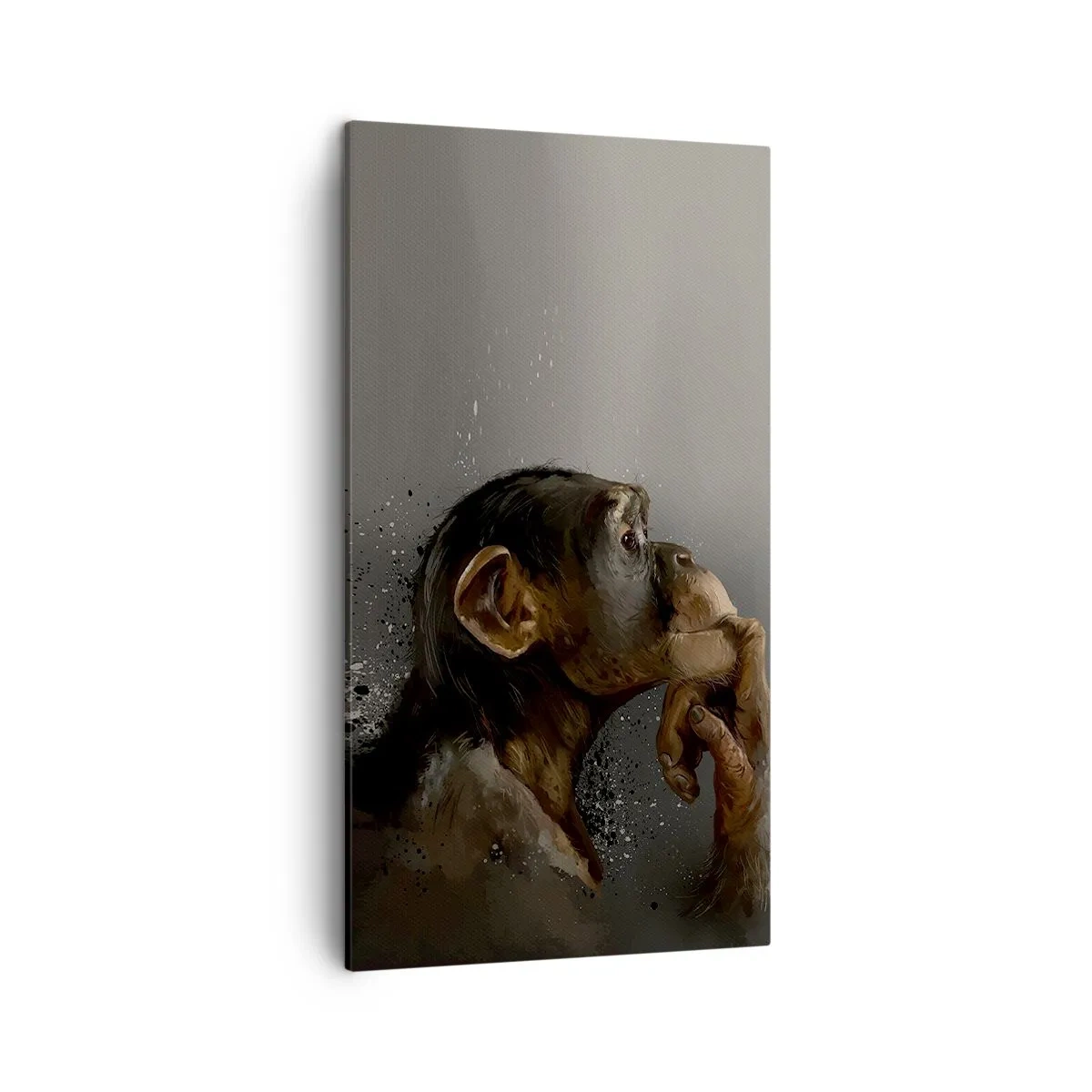 Impression sur toile - Image sur toile - Certainement un penseur - 45x80 cm
