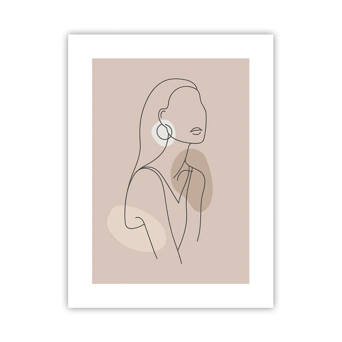 Affiche - Poster - Icone féminin - 30x40 cm