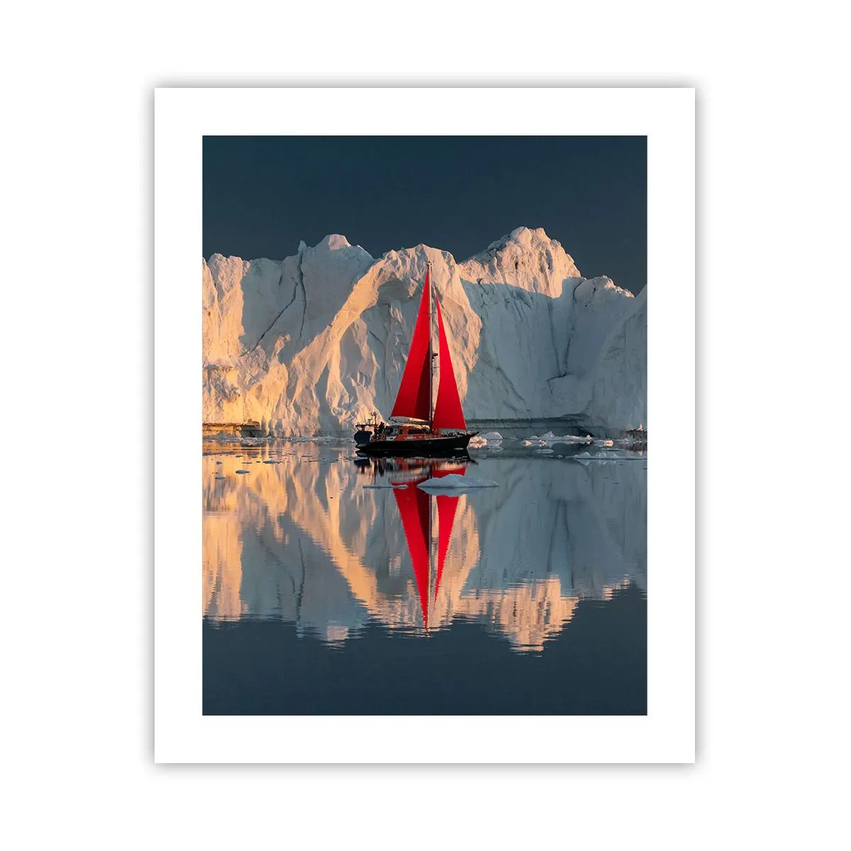 Affiche - Poster - Aux limites du monde - 40x50 cm