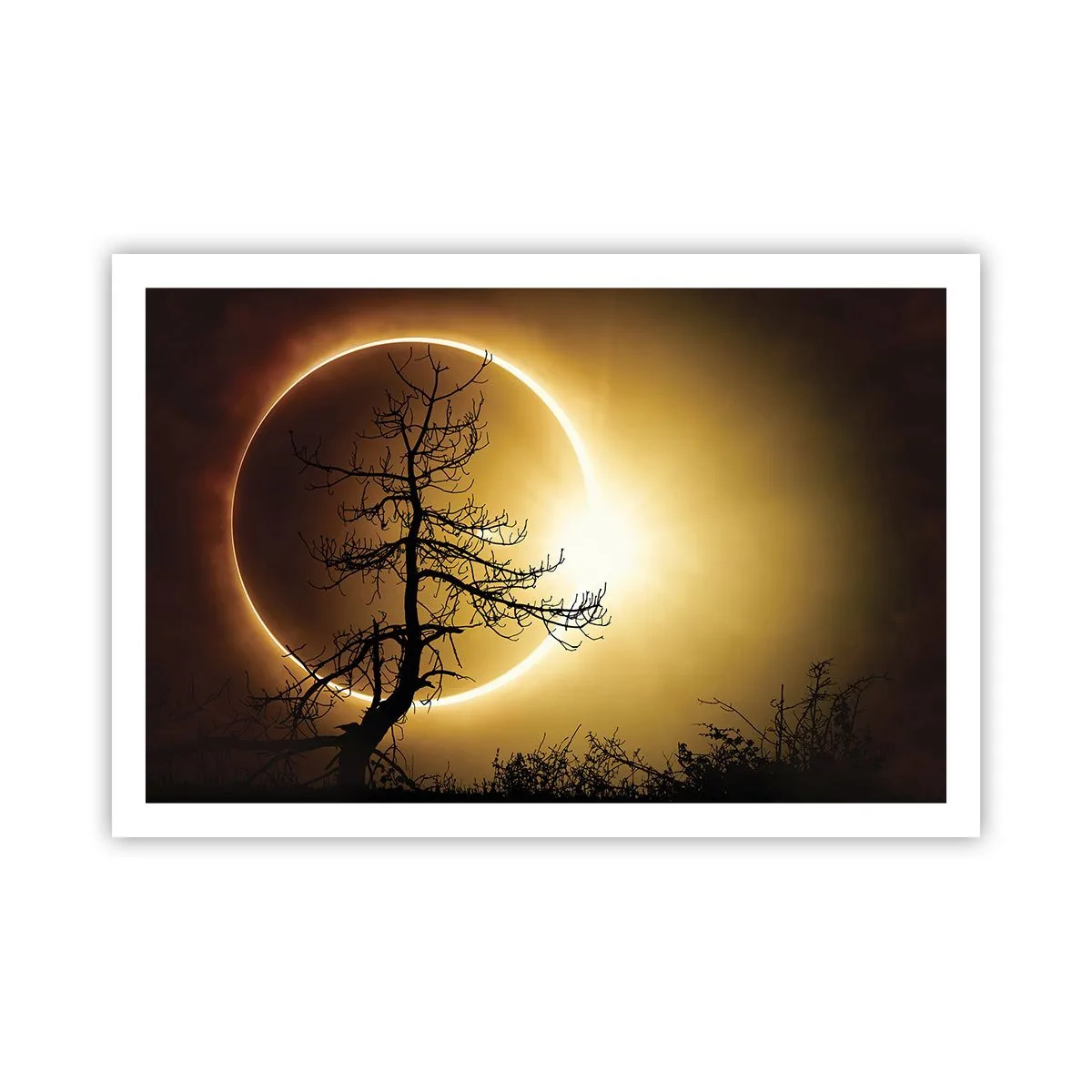 Affiche - Poster - Éclipse totale - 91x61 cm