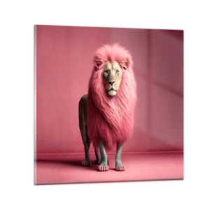 Impression sur verre - Image sur verre - Et tu n'as plus peur - 50x50 cm