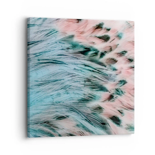 Impression sur toile - Image sur toile - Duvet rose saphir - 30x30 cm