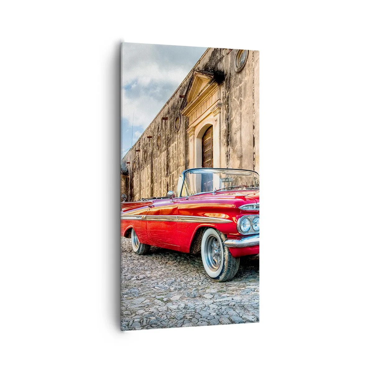 Impression sur toile - Image sur toile - Émotions cubaines - 65x120 cm