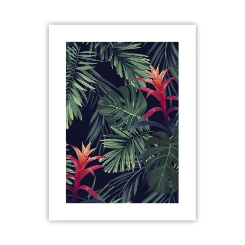 Affiche - Poster - immergé dans la nature - 30x40 cm