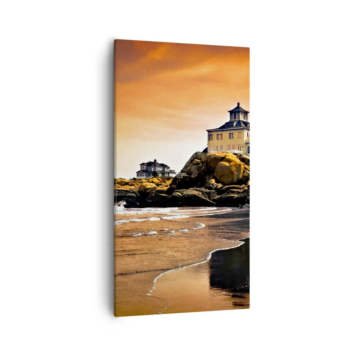 Impression sur toile - Image sur toile - L'élégance de la côte ouest - 55x100 cm