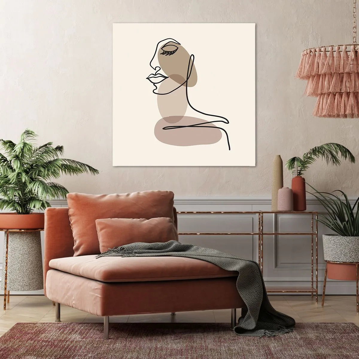 Impression sur toile - Image sur toile - S'écouter - 30x30 cm