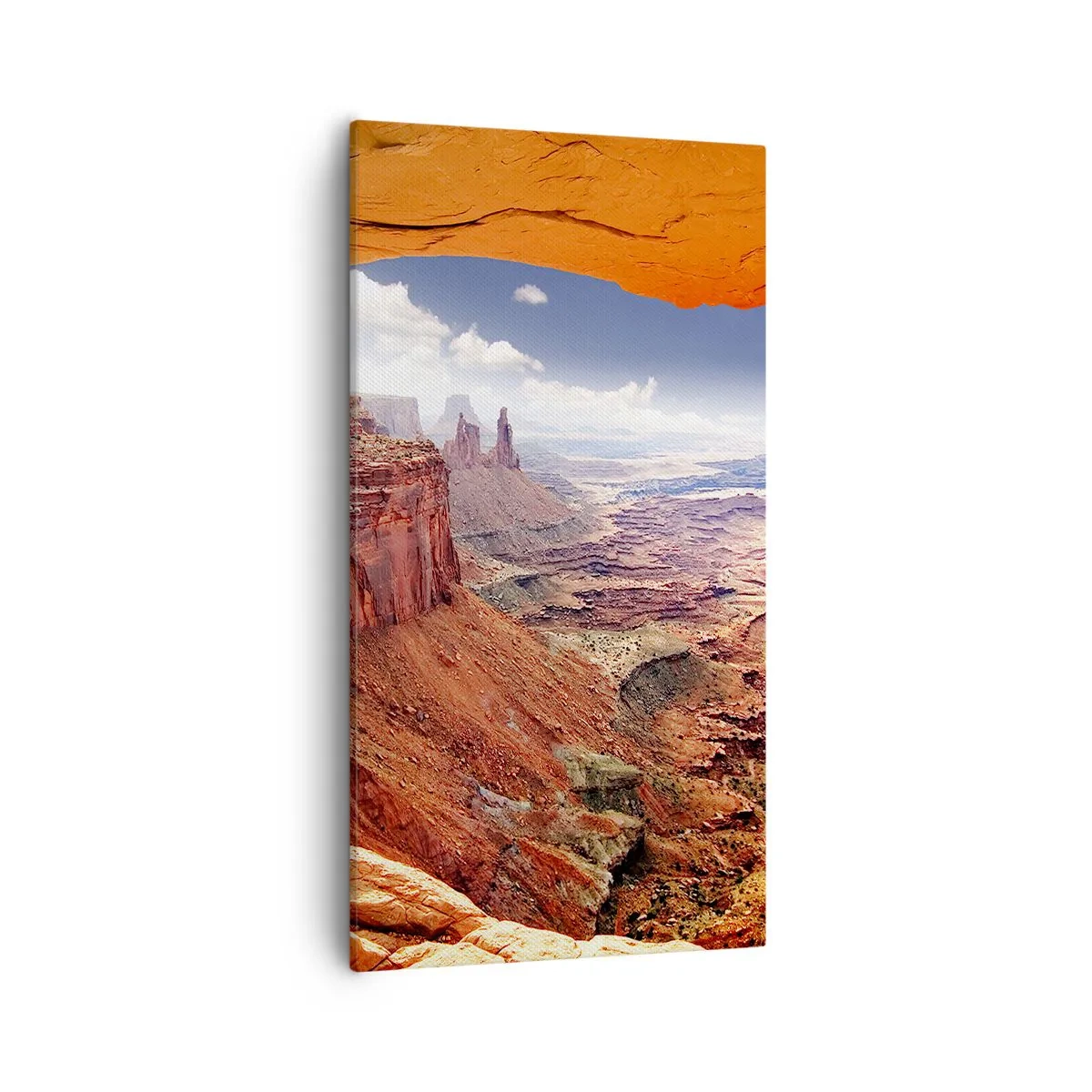 Impression sur toile - Image sur toile - Sculpté par la nature elle-même - 55x100 cm