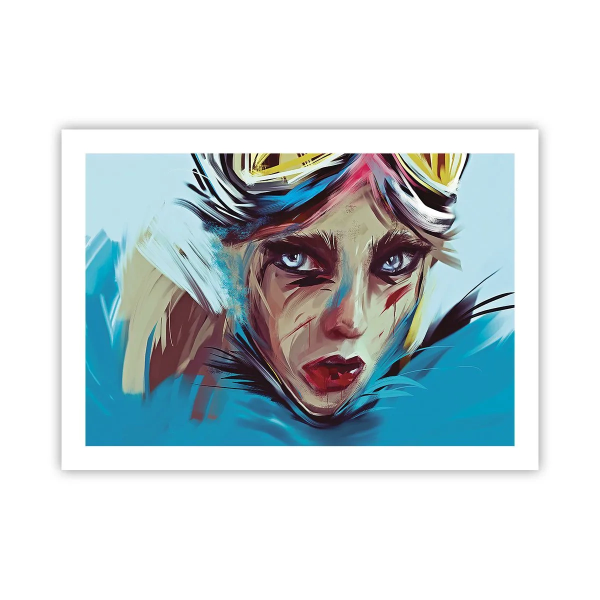 Affiche - Poster - Guerrière errante - 70x50 cm