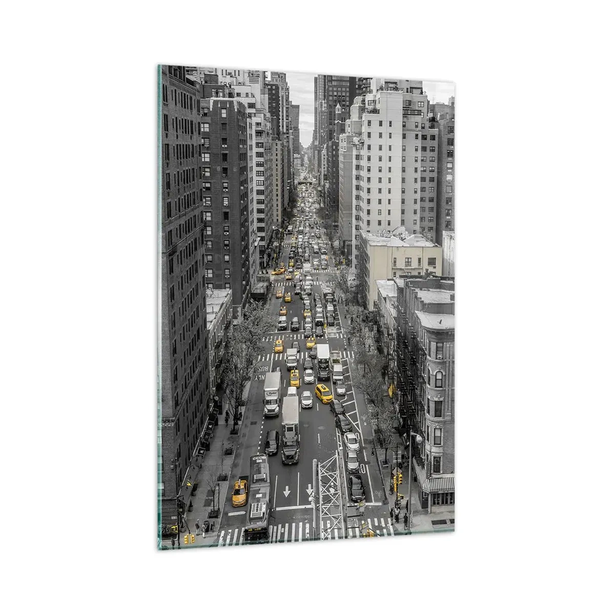 Impression sur verre - Image sur verre - La vie new-yorkaise - 80x120 cm