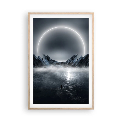 Affiche dans un chêne clair - Poster - La fin de l'histoire - 61x91 cm