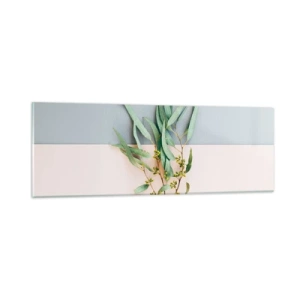 Impression sur verre - Image sur verre - Subtilité pastel - 90x30 cm