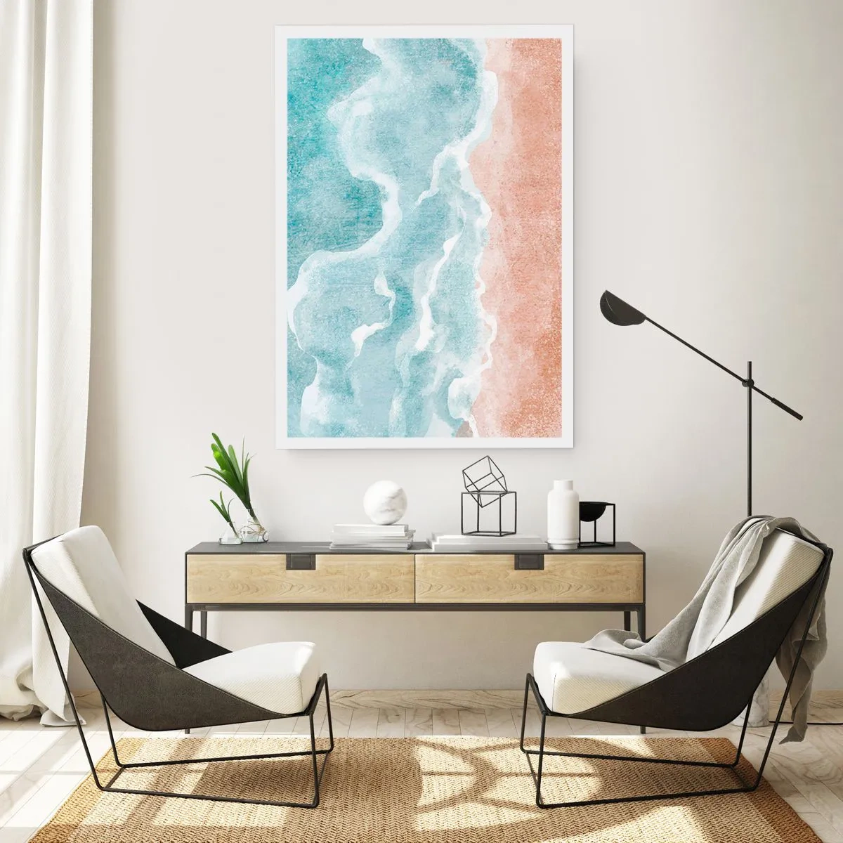 Affiche - Poster - Abstraction du nuage - 70x100 cm