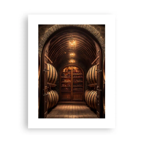 Affiche - Poster - Cave climatisée - 30x40 cm