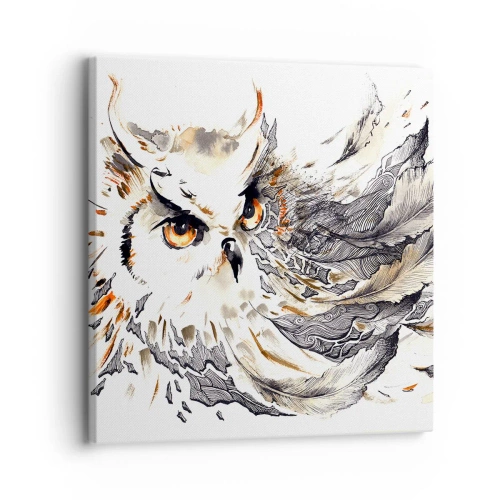 Impression sur toile - Image sur toile - Elle vient du monde de la magie - 30x30 cm