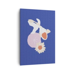 Impression sur toile - Image sur toile - Composition de fleurs et de bourgeons - 70x100 cm