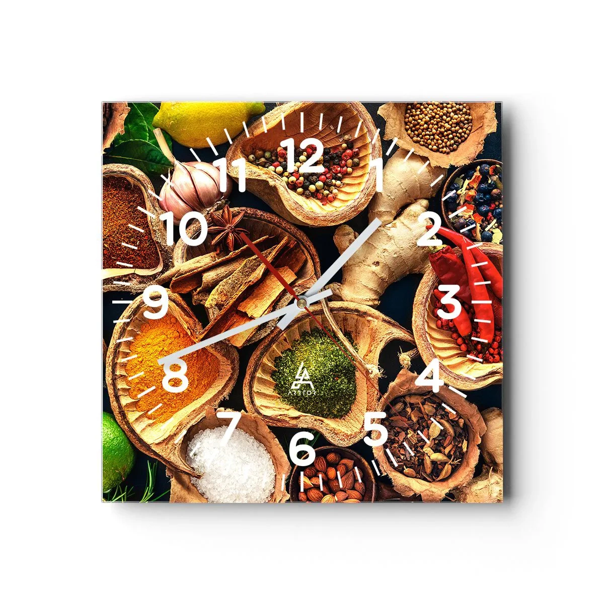 Horloge murale - Pendule murale - Prends ce que tu veux - 30x30 cm