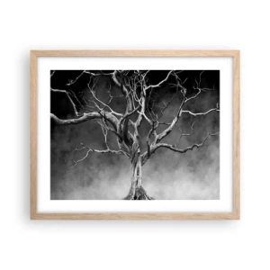 Affiche dans un chêne clair - Poster - Primordial et sacré - 50x40 cm