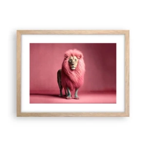 Affiche dans un chêne clair - Poster - Et tu n'as plus peur - 40x30 cm