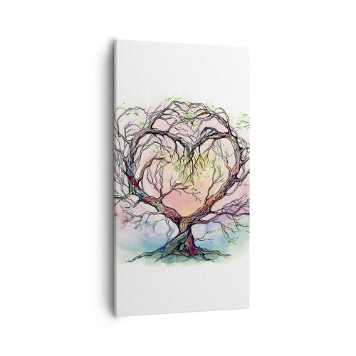 Impression sur toile - Image sur toile - Ensemble contre les tempêtes - 55x100 cm