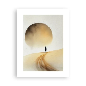 Affiche - Poster - Toujours solitaire - 30x40 cm