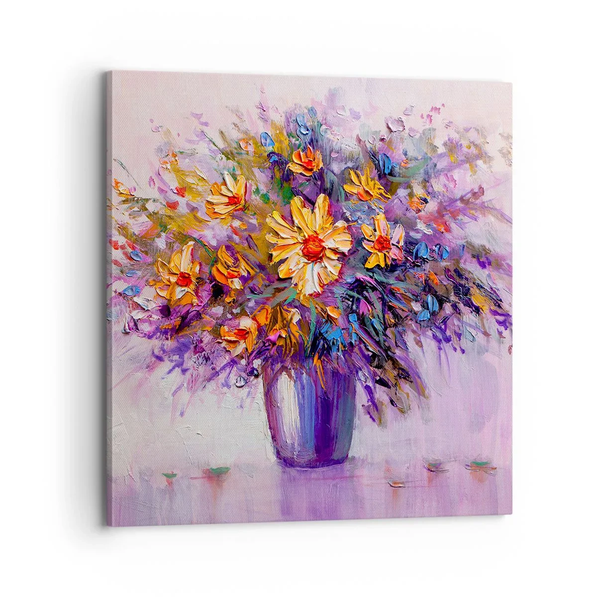 Impression sur toile - Image sur toile - Ça sent bon, ça a l'air doux - 70x70 cm