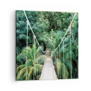 Impression sur toile - Image sur toile - Welcome to the jungle! - 60x60 cm