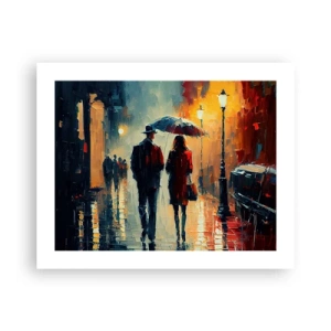 Affiche - Poster - Histoire d'amour urbaine - 50x40 cm