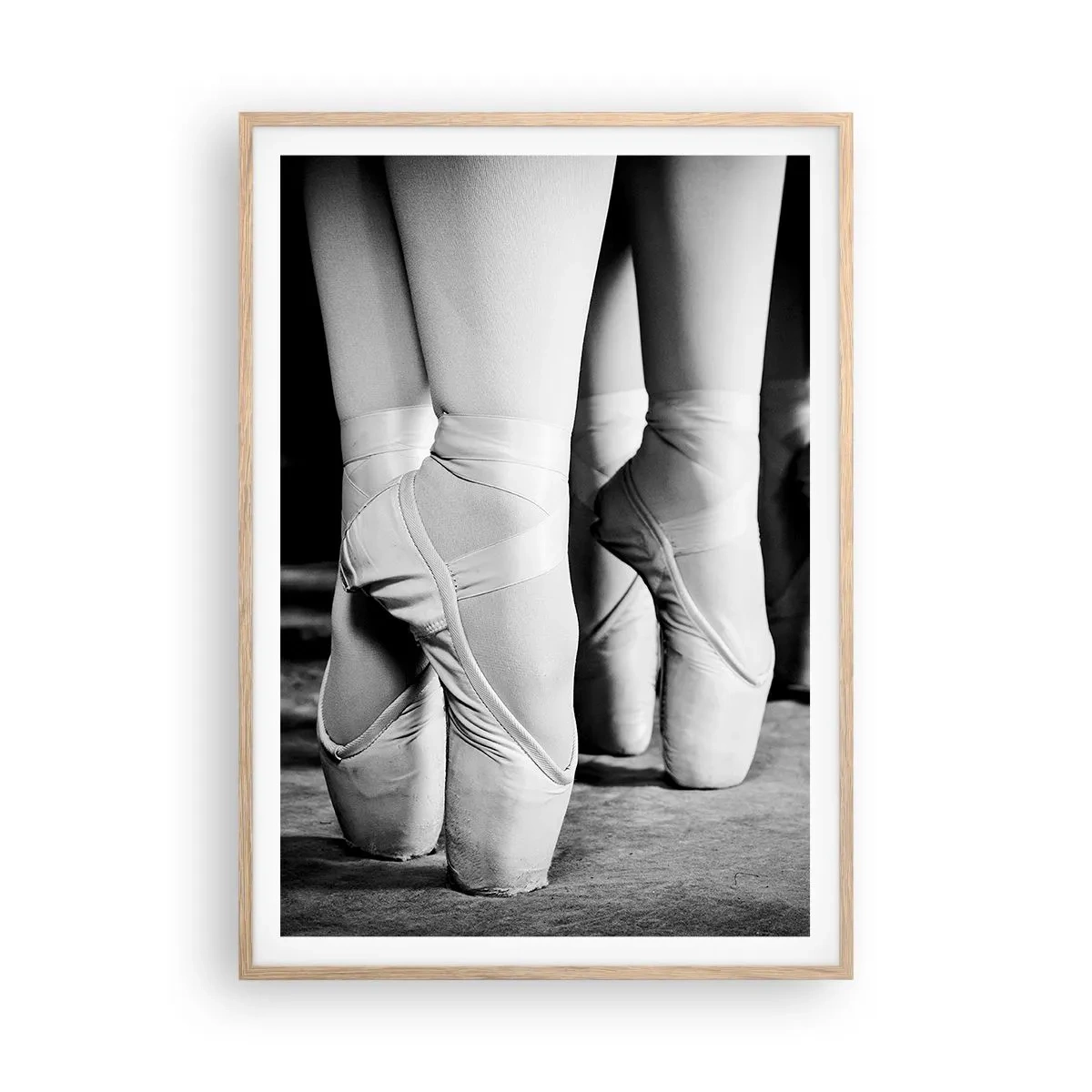 Affiche dans un chêne clair - Poster - Ensemble, simple - 70x100 cm