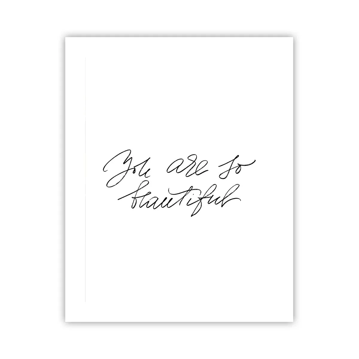 Affiche - Poster - Vraiment, crois-moi... - 40x50 cm