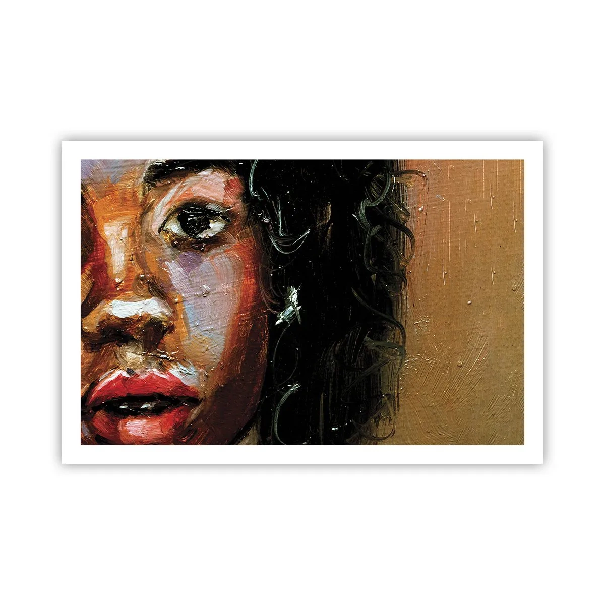 Affiche - Poster - Noir et brillant - 91x61 cm