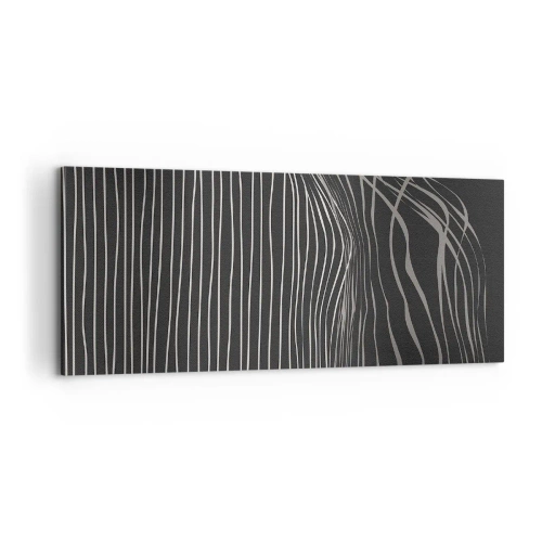 Impression sur toile - Image sur toile - Rythme et accent - 100x40 cm