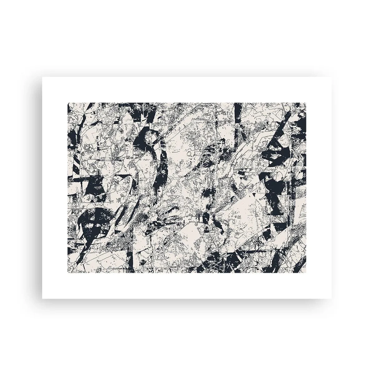 Affiche - Poster - Interpénétration des contraires - 40x30 cm