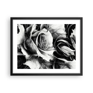 Affiche dans un cadre noir - Poster - Toujours une reine - 50x40 cm