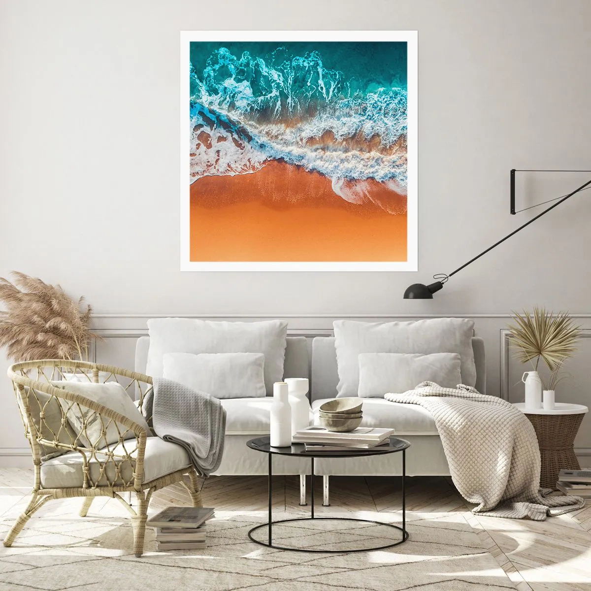 Affiche - Poster - Toujours ensemble - 60x60 cm
