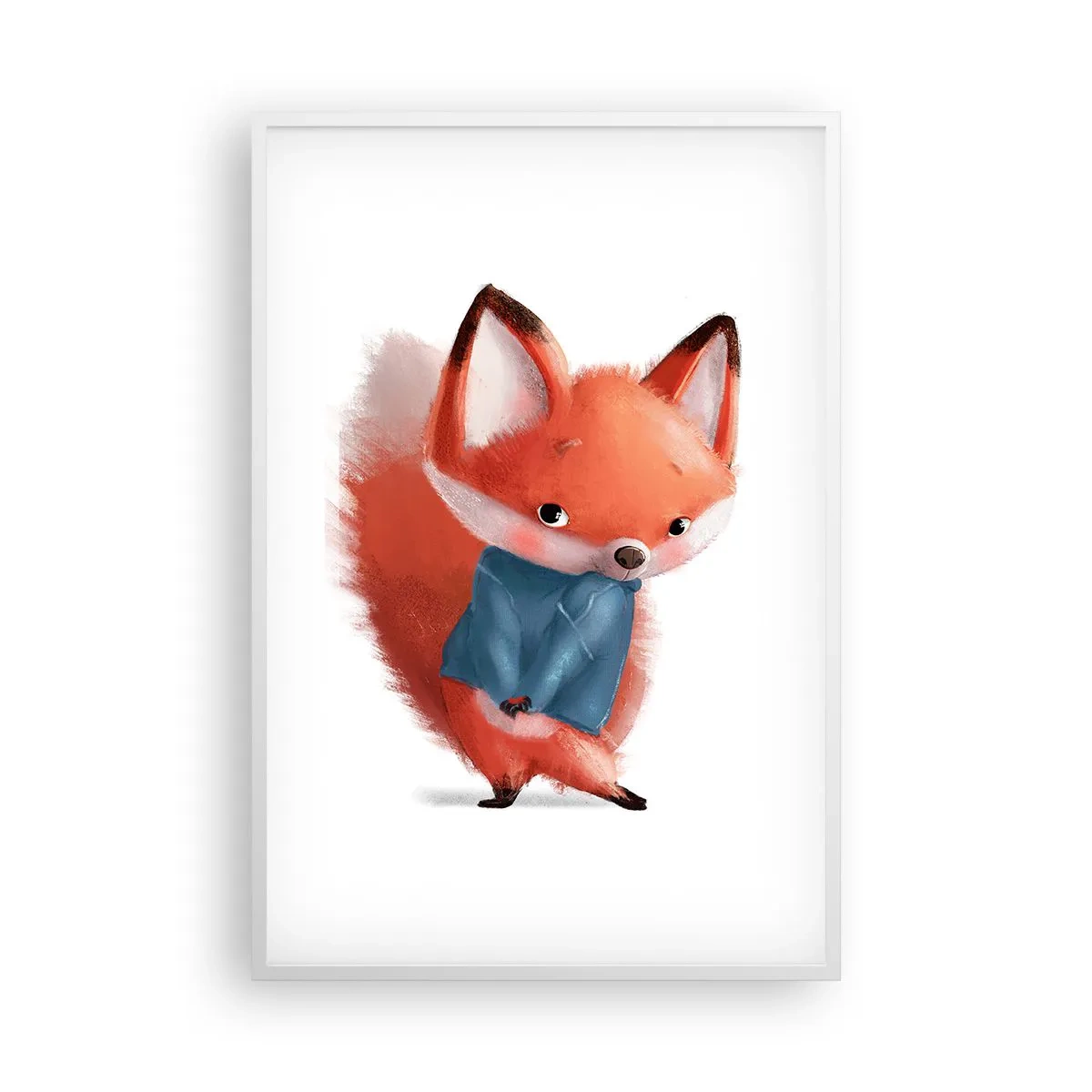 Affiche dans un cadre blanc - Poster - Est-ce que ça me va? - 61x91 cm