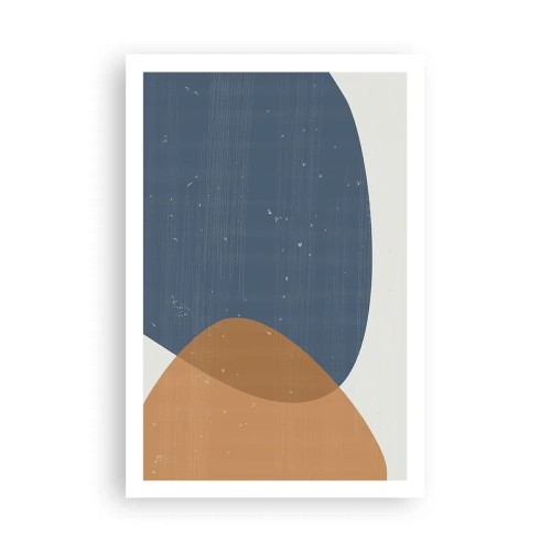 Affiche - Poster - Ovales et influences - 61x91 cm
