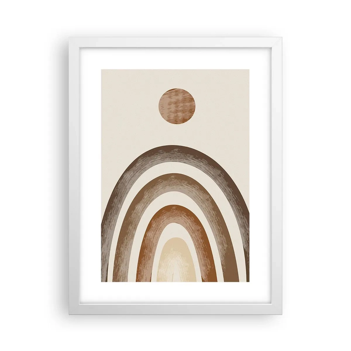 Affiche dans un cadre blanc - Poster - Dans une galaxie lointaine - 30x40 cm