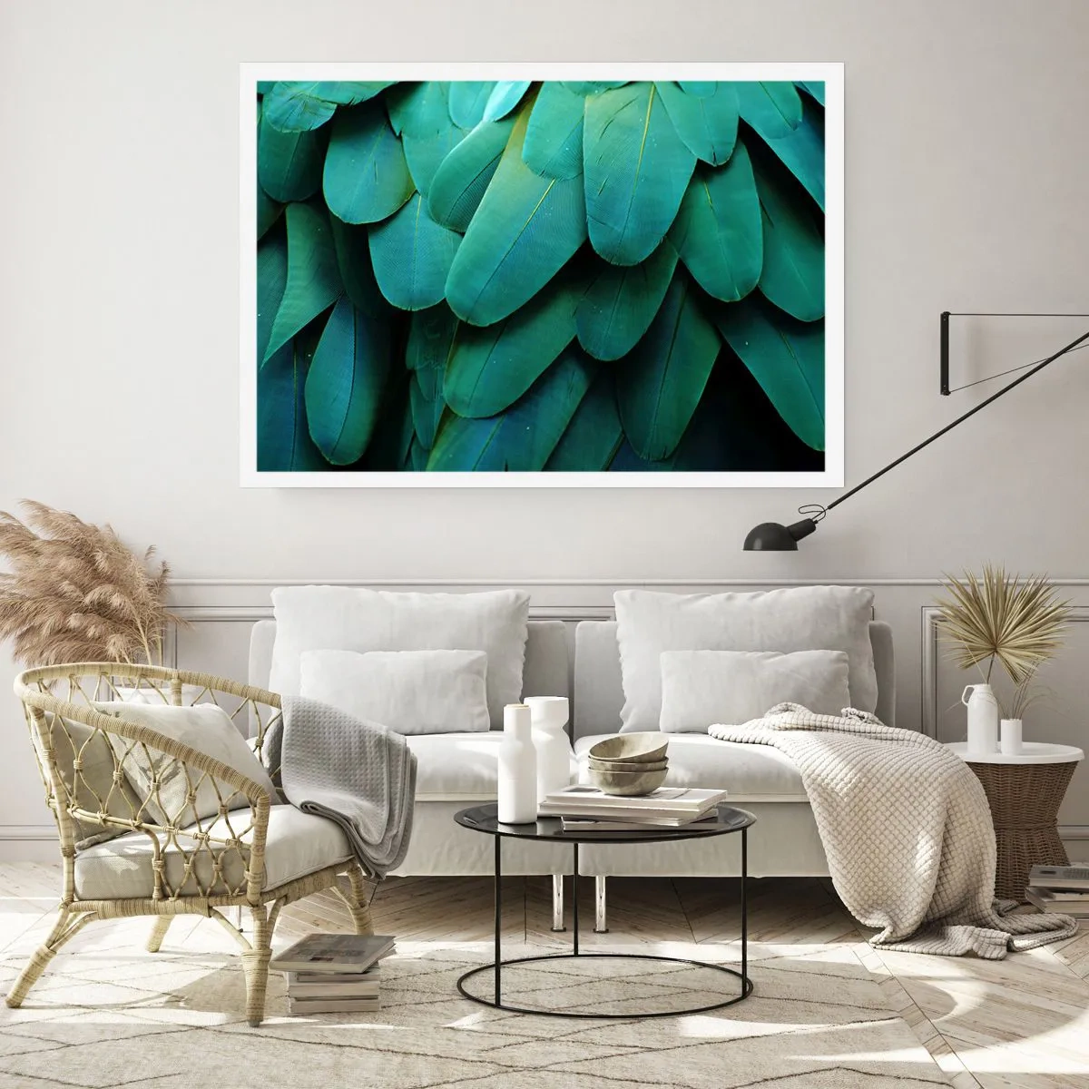 Affiche - Poster - Perfection de la nature du perroquet - 91x61 cm