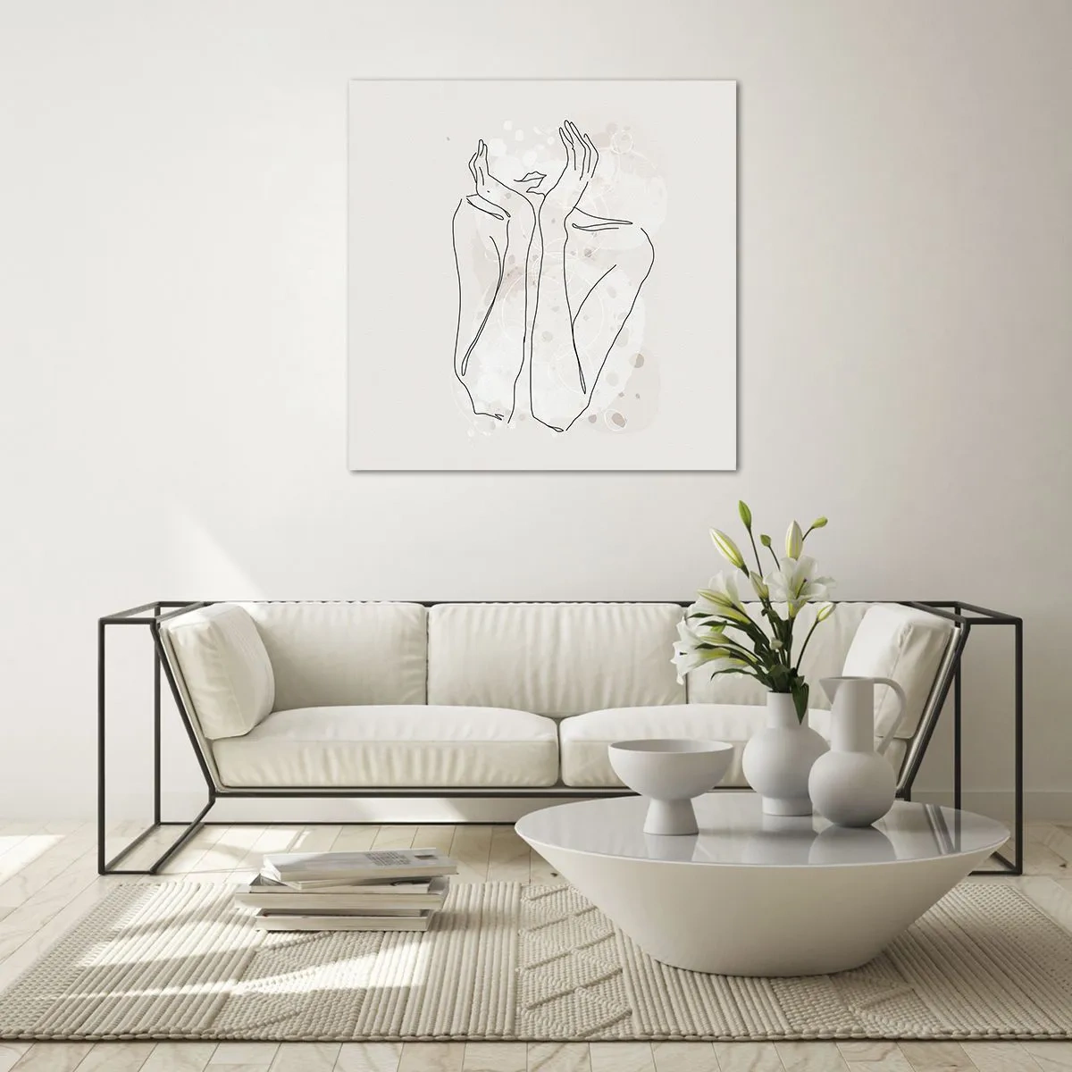 Impression sur verre - Image sur verre - Instant de rêve - 30x30 cm