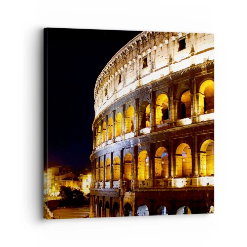 Impression sur toile - Image sur toile - Il est temps de commencer les Jeux - 30x30 cm