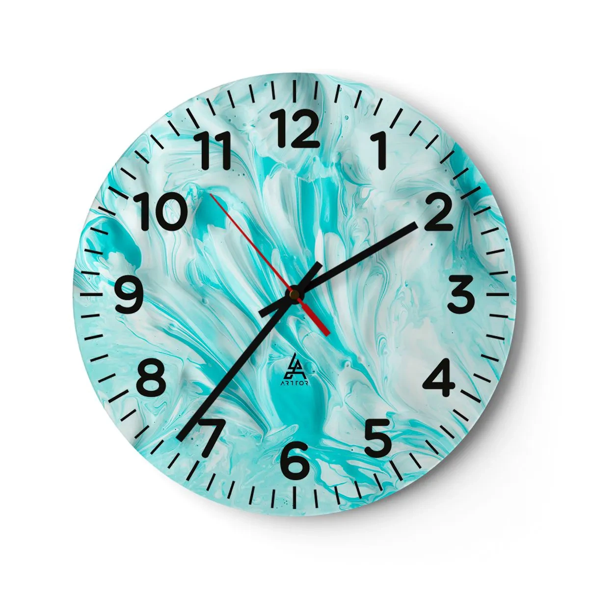 Horloge murale - Pendule murale - Ensemble pour toujours - 40x40 cm