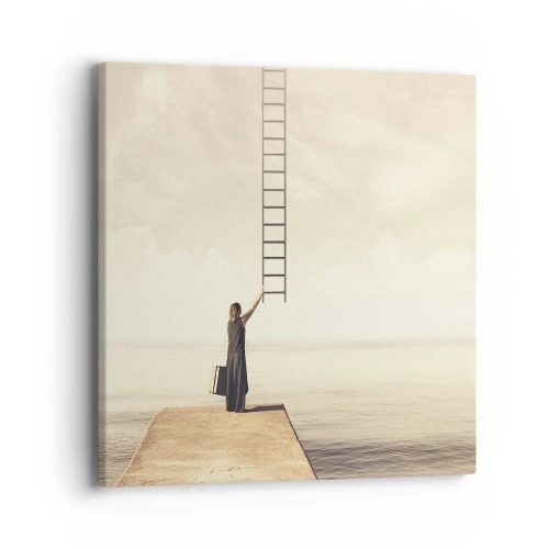 Impression sur toile - Image sur toile - Voyage magique - 40x40 cm