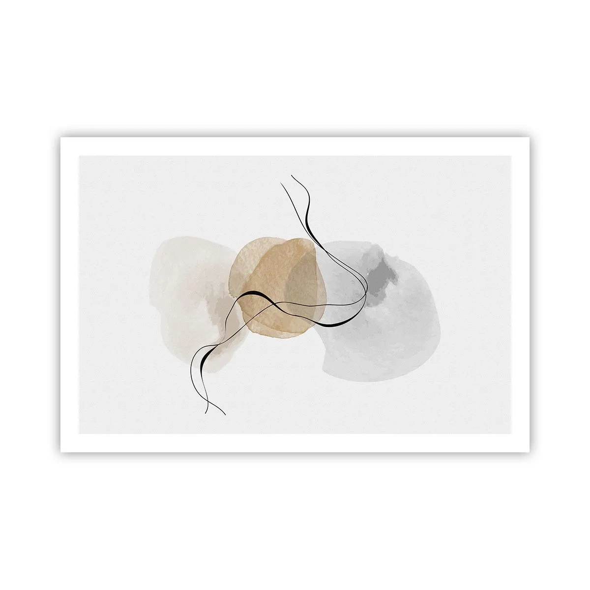 Affiche - Poster - Perles d'air - 91x61 cm