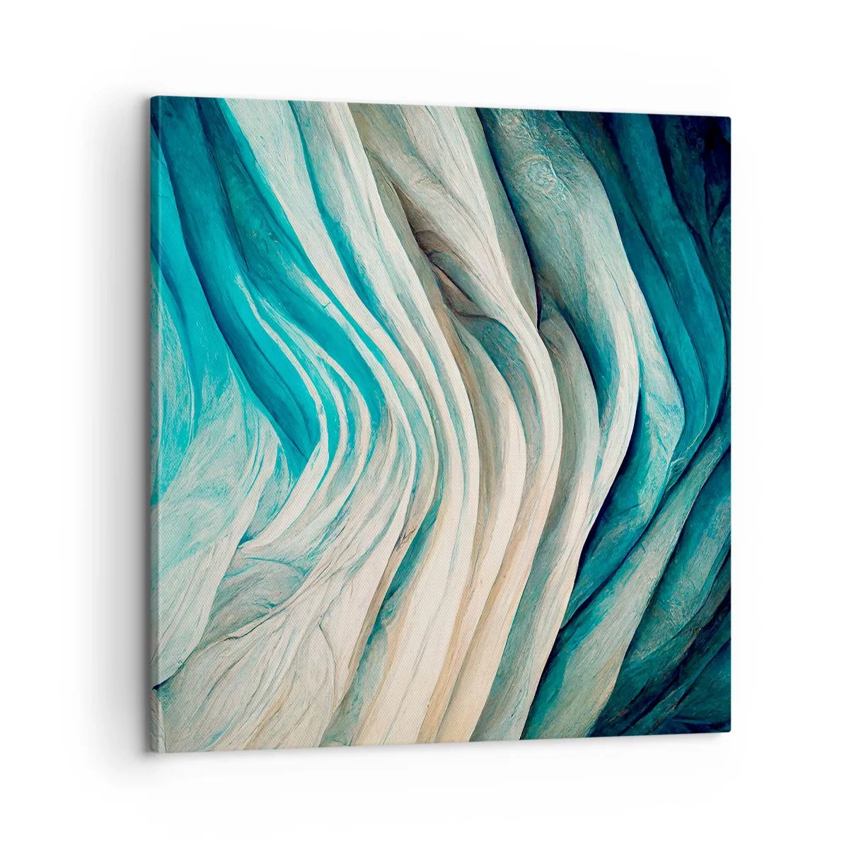 Impression sur toile - Image sur toile - Insatiabilité bleue - 60x60 cm