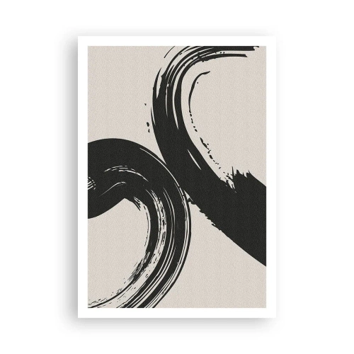 Affiche - Poster - Balayage circulaire - 70x100 cm
