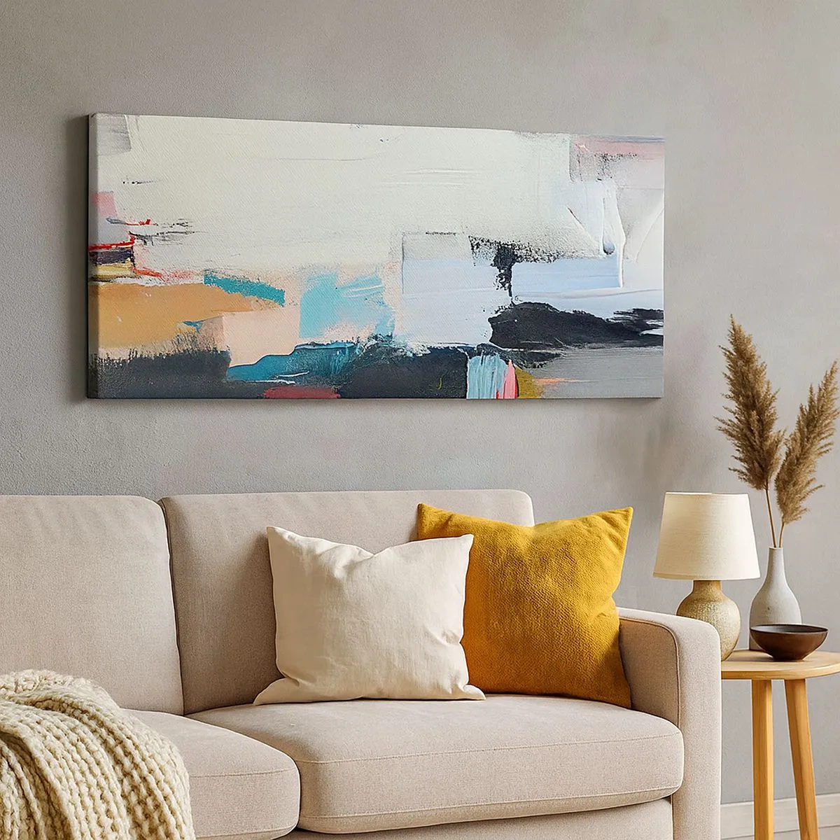 Impression sur toile - Image sur toile - Y a-t-il une méthode ? - 100x40 cm