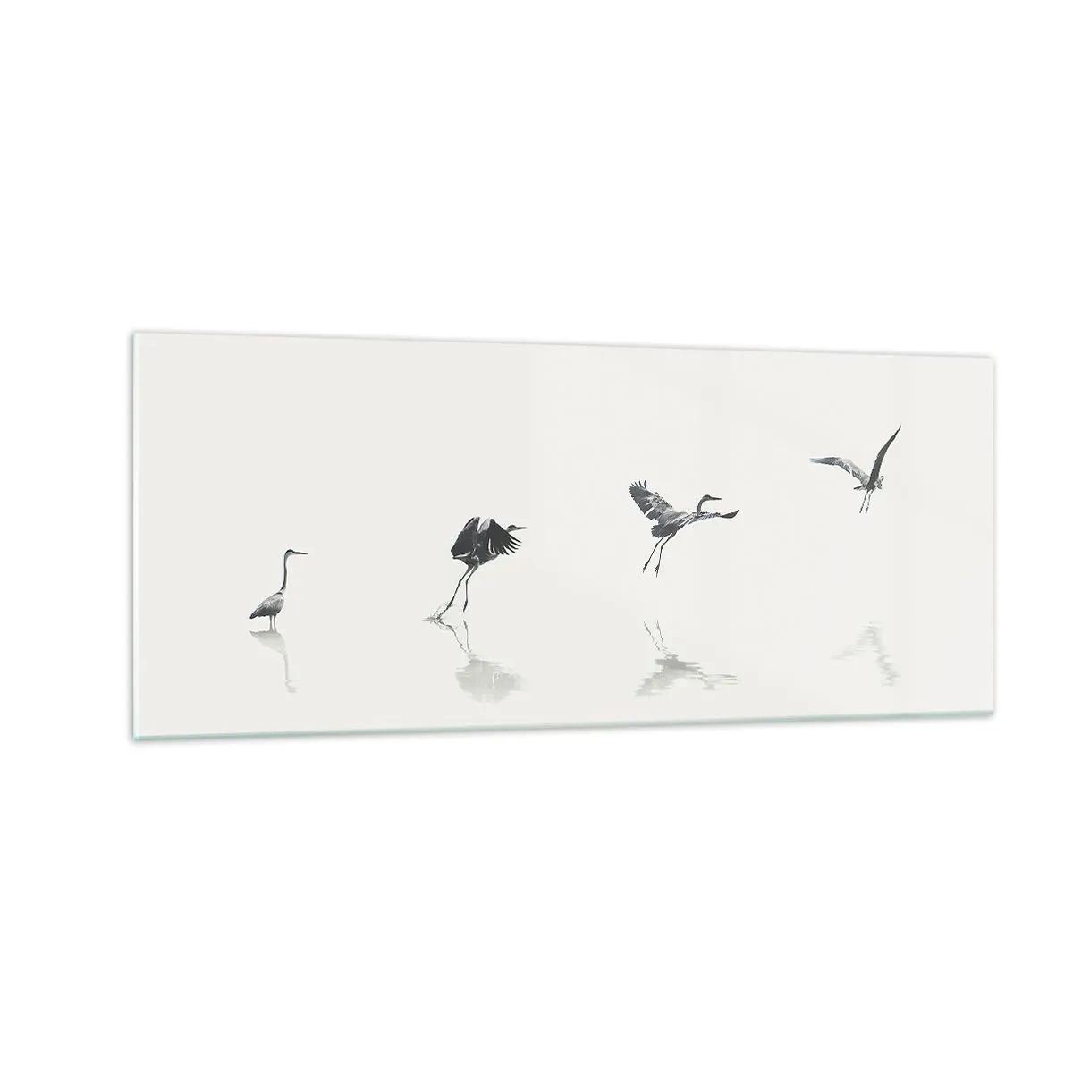 Impression sur verre - Image sur verre - Quatre étapes simples - 100x40 cm