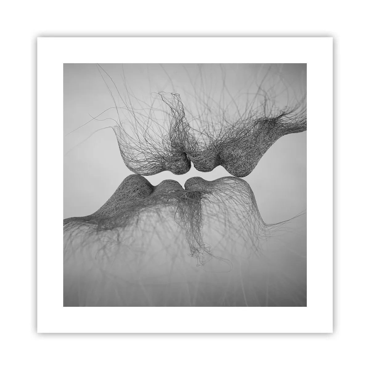 Affiche - Poster - La bise du vent - 40x40 cm